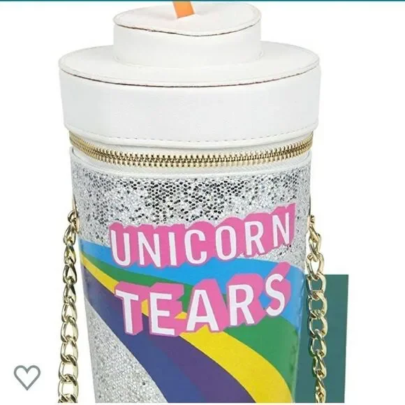 Unicorn Tears Drink Crossbody Bag/Purse - Picture 9 of 16